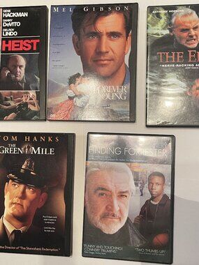 Drama DVD (5) Green Mile Finding Forrester Forever Young The Edge Heist 90s